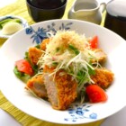 香味野菜と豚ひれ肉のサラダカツ
